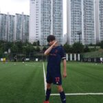Yook Sung-jae Instagram - 오랜만에 축구! #326
