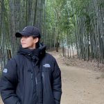Yoon Jeong-han Instagram - 대나무 길 산책🎋
