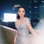 Yuanita Christiani Instagram - Dream Big Sparkle More Shine Bright . Dress @cynthiatan__ Brushed @ay.mua Hair @ay.mua
