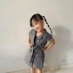 Yuanita Christiani Instagram - si TYDACK bayi lagi berpose centil dalam balutan coat karya @ariellainstyle menyambut fall/winter fashion week 2023 wakakaka