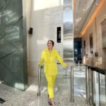 Yuanita Christiani Instagram - Happiness looks gorgeous in yellow💛 . Outfit @claire.ateliers @cynthiatan__ Brushed @donnaliong.makeup Hair @lynn.makeuphairdo