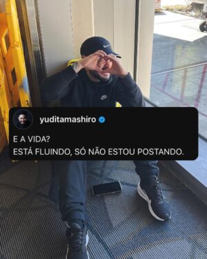 Yudi Tamashiro Instagram - CALMA AÍ CALABRESO😂