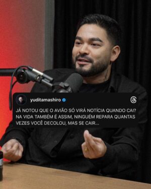 Yudi Tamashiro Instagram - “Aquele, pois, que pensa estar em pé veja que não caia 
(1 Corintios 10:12)”. ❤️‍🔥

Foi assim que Paulo um grande servo de Deus alertou a igreja de Corinto, que todos aqueles irmãos e irmãs que pensavam estar em pé, ou seja, estar firmes, fortes, que vigiassem para não cairem.