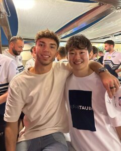 Yuki Tsunoda Instagram - End of an era… Mega fan of working with you for the last two years it was definitely special! Will miss you, good luck for the future and I’ll see you on track soon