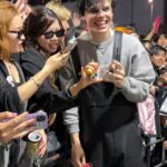 Yungblud Instagram - loook at my beautiful family in Tokyo … awwwwww 🇯🇵🖤🥀