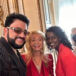 Yusif Eyvazov Instagram - Presentation season 23/24 of @teatroallascala in Vienna ❤️😍 so wonderful seeing friends and colleagues ❤️🥰 @anna_netrebko_yusi_tiago @dmitry_korchak_official @eleonora_buratto @dominique.meyer @andrecomploi @mattia.olivieri.baritono @mariambattistelli Презентация нового сезона @teatroallascala 23/24 в Вене ❤️🥰 Vienna, Austria