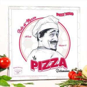 Mister V Instagram - ELLES SONT LÀ ! Mes 2 nouvelles pizzas sont désormais dans ton supermarché Carrefour, Auchan ou Leclerc le plus proche ! 

2 nouvelles saveurs : BOLO DI MOZZA et la VÉGÉTARIENO, deux classiques 100% DELAMAMA

Et c’est pas tout, à l’occasion de la Copa Di Mondo ⚽️ Retrouve des boîtes inédites en édition limitée spécialement en hommage à ce sport qui a bercé l’enfance de Kévino Delamama. 

D’autres surprises arrivent, mais en attendant, on se retrouve au rayon surgelé. 

Ah oui, et clique sur le lien dans ma bio, pour y découvrir le spot publicitaire 🍕

Pizzament votre,
Kévino.