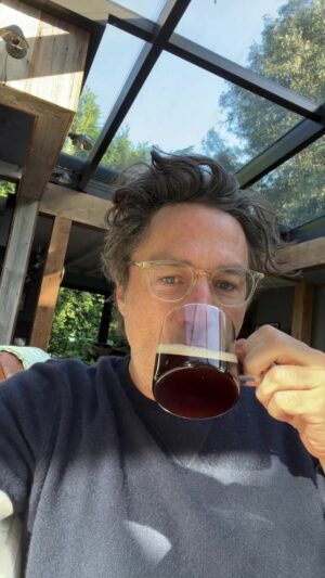 Zach Braff Instagram - I’m way too anxious for Insta Live, but I did it for “A Good Person” which opens TODAY!!!! In theaters everywhere!
