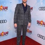 Zachary Levi Instagram - Toronto Fashunnn. 💃🏻⚡️ Styled by: @warrenalfiebaker Suit: @brooksbrothers Shoes: @louboutinworld Watch: @montblanc Grooming by: @mnmachado @shazammovie