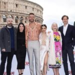 Zachary Levi Instagram - When in Rome… as they say! 💃🏻🇮🇹 @parcocolosseo Grooming: @mnmachado Styled by: @warrenalfiebaker Lewk: @canali Shoes: @dukedexter Watch: @montblanc Photo: @warnerbrosentertainment Ministero della Cultura
