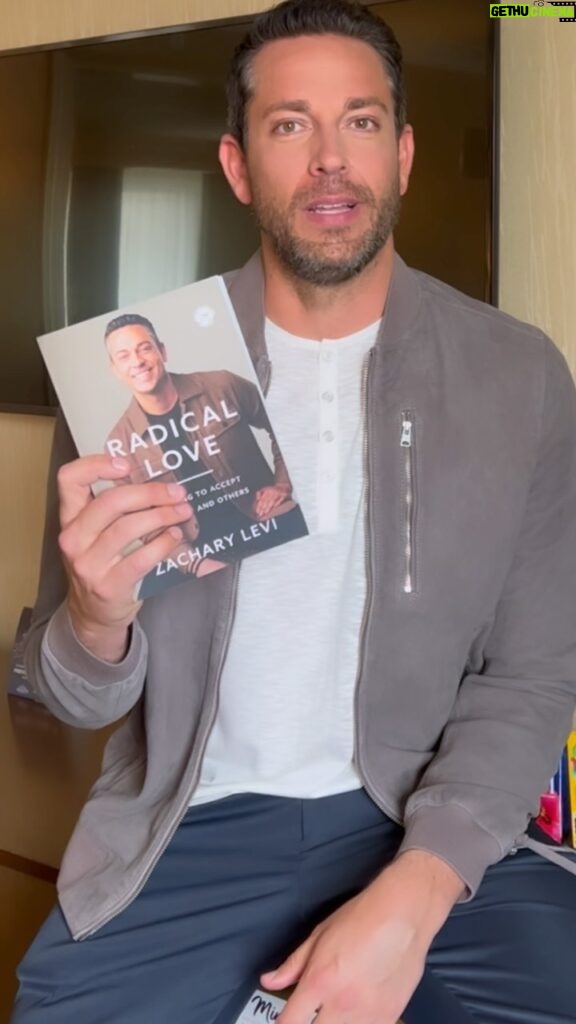 Zachary Levi Instagram - And that’s where the name Radical Love came to be! 🤘❤️📕 #radicallovebook @harpercollins @harperhorizon @harpercollinsfocus