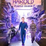 Zachary Levi Instagram - We about to paint this town PURPLE, y’all! 💜💃💜 Hittin’ theaters this August! Crayon those calendars!!! #HaroldAndThePurpleCrayon #PurpleReign 🤘😎🤘