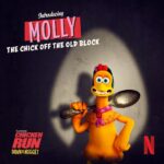 Zachary Levi Instagram - Cock-a-doodle do, my friends… it’s almost time! 🐔💃🏻 Rocky (heyy, that’s mee!!) now with his daughter, Molly, are headed your way in Chicken Run: Dawn of the Nugget later this year on @Netflix. Lettsssgo!