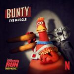 Zachary Levi Instagram - Cock-a-doodle do, my friends… it’s almost time! 🐔💃🏻 Rocky (heyy, that’s mee!!) now with his daughter, Molly, are headed your way in Chicken Run: Dawn of the Nugget later this year on @Netflix. Lettsssgo!
