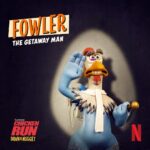 Zachary Levi Instagram - Cock-a-doodle do, my friends… it’s almost time! 🐔💃🏻 Rocky (heyy, that’s mee!!) now with his daughter, Molly, are headed your way in Chicken Run: Dawn of the Nugget later this year on @Netflix. Lettsssgo!