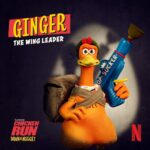 Zachary Levi Instagram - Cock-a-doodle do, my friends… it’s almost time! 🐔💃🏻 Rocky (heyy, that’s mee!!) now with his daughter, Molly, are headed your way in Chicken Run: Dawn of the Nugget later this year on @Netflix. Lettsssgo!