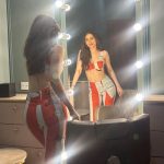 Zara Khan Instagram - Mirror Mirror On the wall🫶🏻🥤… . . . Outfit @themissyco Styled by @hitendrakapopara Fashion team @sarinabudathoki @shiks_gupta25 @tanyakalraaa Hair by @ashisbogi Makeup by @safasheikhbeauty Zahrah’s team @candidly_ish