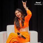 Zara Khan Instagram – Her charm definitely made our hearts swing with love on stereo!🥰🎧

Our students had a great time dancing with Zahrah Khan to the tunes of her latest song, #LoveStereoAgain, and were truly amazed by her energetic performance. They clearly enjoyed the event to its fullest. 🥳

Here are some stills from her visit to our campus yesterday!💞
@reedanshpatelofficial @nikhilkothari88 @tigerjackieshroff @edwardmayaofficial Vadodara, Gujarat, India