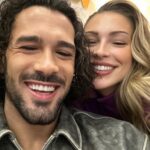 Zara McDermott Instagram - this week has been incredible, you can’t wipe the smiles off our faces ✨❤️ coming off the back of last week I have honestly never felt a feeling like it, seeing how much our hard work and determination paid off. Coming back from a set back even stronger has taught me so much about myself ❤️ I am learning so much and I don’t want this journey to end any time soon, I still have so much to learn and achieve and I am truly having the time of my life. 🥺❤️ your support tonight would mean literally everything to us. We have hugely pushed out of my comfort zone this week and I hope you love our performance as much as we have enjoyed creating it this week ✨💜🤍💖 remember, the vote opens at 8:20pm this evening and is only open for around half an hour, so set your alarms to help keep us in the show 🥹🤍 we had such a beautiful week, Graz even came round for a family dinner and my dad cooked his famous apple tarte tatin , swipe to see his reaction. 🤣🥹 we even got interviewed by Sam on his radio show which was SOOOO fun!!💕 London, United Kingdom