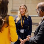 Zara McDermott Instagram - Today, The Princess of Wales & I visited the Dame Kelly Holmes Trust as part of the Shaping Us campaign and Mental Health Awareness Week. Hearing about the difficulties that young people are facing at schools are issues I’ve heard time and time again, especially from filming my documentaries over the last few years. I’m walking away from today feeling so incredibly inspired by Dame Kelly and all of the incredible work that herself and her team are doing to support young people who are struggling mentally at school, who are going through experiences that are tainting their teenage lives and need people behind them to keep pushing through. Experiences in our early years (ages 0-5) has a monumental, if not, complete impact on the adults we go onto become; and often our adolescence is a time when mental health issues that began through our childhood experiences can begin to show; and thus follow us into adulthood. It’s NEVER too late to make a change… and this programme supports that by mentoring students in group settings as well as assigning them athlete mentors to motivate & inspire them. Incredible work… I wish something like this existed when I was younger. 🤍🙌🏼congratulations to you Kelly for making such a huge difference and for putting your heart into creating something so wonderful. You have inspired me beyond words!🤍 #mentalhealthawarenessweek Bath, UK