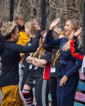 Zara McDermott Instagram - Today, The Princess of Wales & I visited the Dame Kelly Holmes Trust as part of the Shaping Us campaign and Mental Health Awareness Week. Hearing about the difficulties that young people are facing at schools are issues I’ve heard time and time again, especially from filming my documentaries over the last few years. I’m walking away from today feeling so incredibly inspired by Dame Kelly and all of the incredible work that herself and her team are doing to support young people who are struggling mentally at school, who are going through experiences that are tainting their teenage lives and need people behind them to keep pushing through. Experiences in our early years (ages 0-5) has a monumental, if not, complete impact on the adults we go onto become; and often our adolescence is a time when mental health issues that began through our childhood experiences can begin to show; and thus follow us into adulthood. It’s NEVER too late to make a change… and this programme supports that by mentoring students in group settings as well as assigning them athlete mentors to motivate & inspire them. Incredible work… I wish something like this existed when I was younger. 🤍🙌🏼congratulations to you Kelly for making such a huge difference and for putting your heart into creating something so wonderful. You have inspired me beyond words!🤍 #mentalhealthawarenessweek