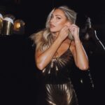 Zara McDermott Instagram - her first BAFTAS 🤍✨ thank you for having me @lancomeofficial #makeup ad London, United Kingdom