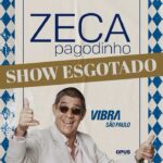 Zeca Pagodinho Instagram - E tem jeito melhor de encerrar uma tour?! 🤩 Os ingressos para o último show da turnê Mais Feliz de @zecapagodinho estão ESGOTADOS! 💙 Obrigada, São Paulo! Esperamos vocês dia 15 de dezembro aqui na Vibra São Paulo pra curtir muito samba! São Paulo, Brazil