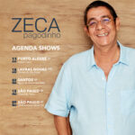 Zeca Pagodinho Instagram - Alô, família do samba!! Já deram uma olhada na agenda de shows do Zeca Pagodinho?! Pois fiquem ligados, que além das datas já marcadas, teremos novidades em breve! 😉⠀ ⠀ Confira as datas:⠀ ⠀ 🥁 11.NOV - Porto Alegre - RS⠀ 🥁 18.NOV - Lavras Novas - MG⠀ 🥁 02.DEZ - Santos - SP⠀ 🥁 15.DEZ - São Paulo - SP⠀ 🥁 09.FEV (Carnaval) - São Paulo - SP