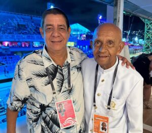 Zeca Pagodinho Instagram - Encontros na avenida! Agora bora começar o ano e esperar o Carnaval de 2025! 🎉😉🙌🏾
