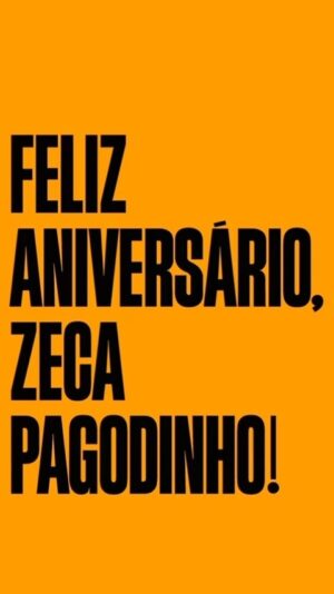 Zeca Pagodinho Instagram - É DIA DE ZECA PAGODINHO!!! 
 
Hoje, a alegria é a palavra de ordem e o samba a única trilha sonora possível , afinal, o sambista mais querido do Brasil está comemorando 65 anos de vida!!! 
 
Simmmm! É dia 4 de fevereiro, momento de celebrar Jessé Gomes da Silva Filho! Nascido no Irajá, filho de Seu Jessé e Dona Irinéa, Zeca é o quarto de uma família de cinco irmãos.

💛 Muita gente gostaria mandar mensagem de parabéns pra ele, mas como é impossível reunir todo mundo, selecionamos como “representantes” seus filhos e netos, além de alguns amigos de Xerém! Vejam só que homenagem linda no vídeo!! <3 
 
Deixe aqui nos comentários sua mensagem para o sambista e faça parte dessa festa!!! 

✨️E falando nisso, hoje vai ter uma FESTA DE ARROMBA! Um show no estádio do Engenhão, no RJ, em comemoração dos 40 anos de carreira. O evento começa às 16h30, com abertura da Roda de samba do Pretinho da Serrinha e segue com o show do Zeca Pagodinho e convidados especiais, às 19h.
 
E um recado pra quem não vai estar lá: não fique triste! Vai ter transmissão AO VIVO do show no Multishow e no Globoplay, além da cobertura pelas redes sociais.
 
Viva Zeca Pagodinho!!!! 🎶🥁✨️