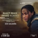 Zoe Saldaña Instagram - Let’s go, @zoesaldana!! Congratulations to our Joe. #SpecialOpsLioness #LionessPPlus #ZoeSaldana #ParamountPlus #NAACPImageAwards