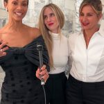 Zoe Saldaña Instagram - THR #BeautyIssue cover stars #ZoeSaldana, #VeraSteimberg and #MaraRoszak talk about their #friendship after nearly twenty years of working together Pendry West Hollywood