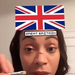 Zoe Saldaña Instagram - Avatar #london premiere coming December 6th . But my nose and lip won’t be bruised…. #makeup