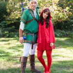 Zooey Deschanel Instagram - I know what you’re thinking… Which Red Riding Hood and Zelda crossover is this? 📸: @lindylinphoto