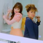 Zooey Deschanel Instagram - The perks of being the @ChoiceHotels Fairy Hotel Mother: sweet tunes from the Bluetooth mirror make getting ready in a Cambria Hotel room a real party! #ad