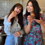 Zooey Deschanel Instagram – Welcome to the first installment of Cooking With Zooey and Crystal! What should we make next? The popovers have all mysteriously disappeared 🫣✨