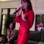 Zooey Deschanel Instagram - When your sugarboo secretly captures you in your karaoke element 🫣❤️