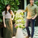 Zooey Deschanel Instagram - INTRODUCING THE FARMSTAND NOOK 🌱 As Co-founder of Lettuce Grow, I'm excited to announce the newest addition to our Farmstand family...The Farmstand Nook! It's now available for preorder on lettucegrow.com   @lettucegrow's mission has always been to make healthy eating more accessible to every home. The Farmstand Nook now makes it easier for home cooks in smaller spaces to grow their own produce & herbs - its tank size is about 60% of our original Farmstand.  An added bonus, all preorders will i nclude a FREE seedling starter kit ($80 value) to kickstart your growing! This offer will go away once preorder ends, so head to the link in bio to be one of the first to get your hands on one. We're so proud of this addition and hope you love it as much as we do  🌱
