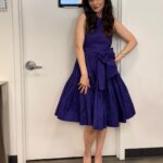 Zooey Deschanel Instagram - Press is better in purple! 💜 Thank you for having me @todayshow.