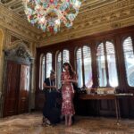 Zooey Deschanel Instagram - still dreaming about this dress