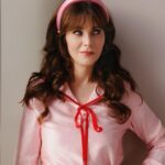 Zooey Deschanel Instagram - think pink