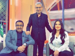 Zuhur Alaa Instagram - كنا بضيافة الاعلامي الراقي صاحب الروح الحلوه والطاقه الايجابيه مصطفى الآغا في برنامج #اصداء_العالم 
@mustafa_agha1 
@ahsan_dadosh