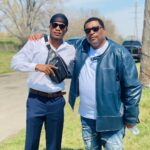 da'Vinchi Instagram - It’s VERY seldom that you get to meet the person you playing! @southwest263 🙏🏾🙏🏾 #bmf #bmfstarz #grateful Detroit, Michigan