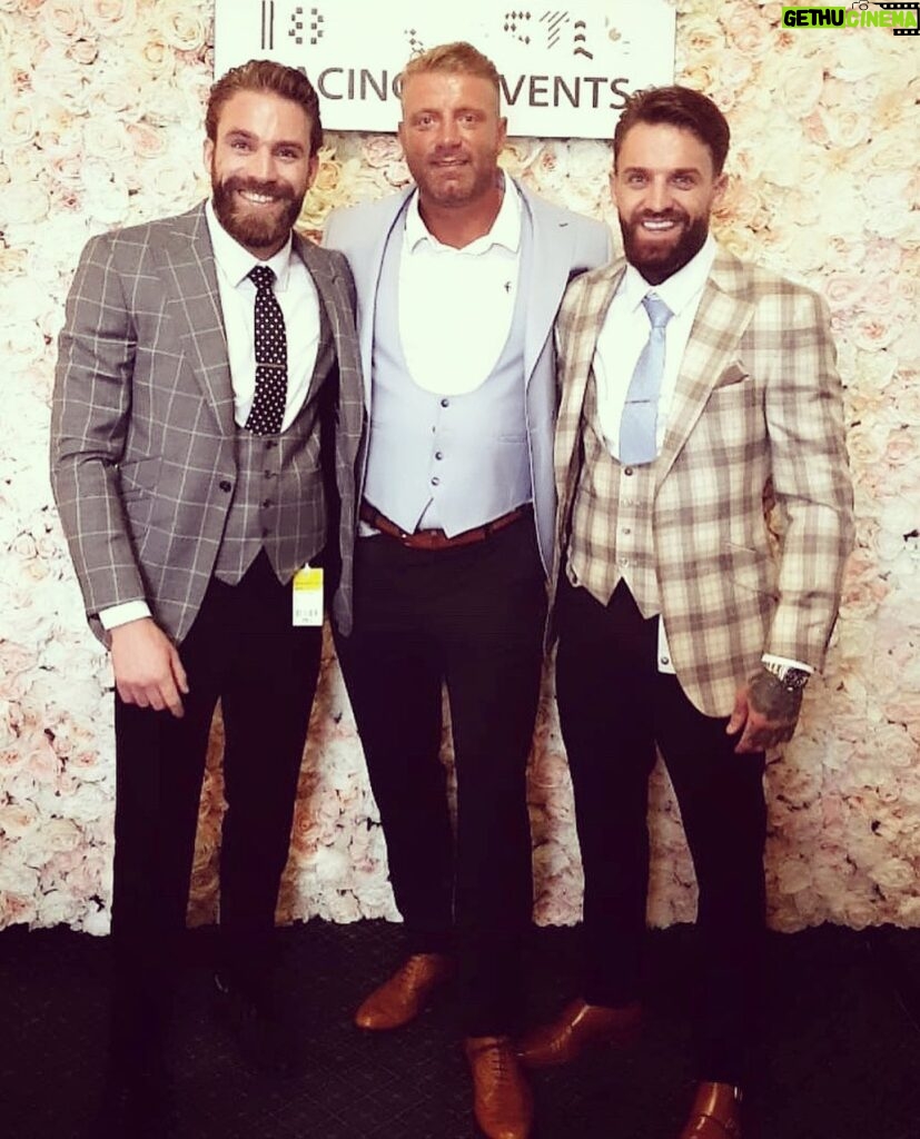 Aaron Chalmers Instagram - Looks like the races will be cancelled this year so here’s me the bro and cuz looking smart as a 🎯 all suited by @forbes.tailoring Newcastle upon Tyne