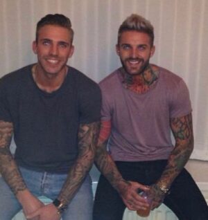 Aaron Chalmers Instagram - Happy 30th birthday to my little bro tez!!! Here’s a couple pics from over the years!! Ill keep the embarrassing 1s to myself 😂 @terryfukinchalmers 💙🍺🥃🍻🍷🥂🍾 hope your doing it properly in Thailand