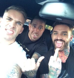 Aaron Chalmers Instagram - Happy 30th birthday to my little bro tez!!! Here’s a couple pics from over the years!! Ill keep the embarrassing 1s to myself 😂 @terryfukinchalmers 💙🍺🥃🍻🍷🥂🍾 hope your doing it properly in Thailand