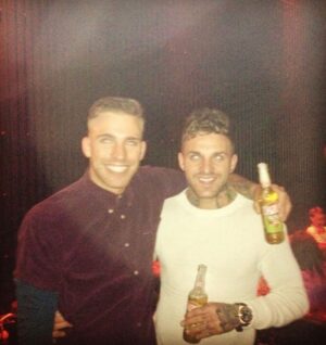 Aaron Chalmers Instagram - Happy 30th birthday to my little bro tez!!! Here’s a couple pics from over the years!! Ill keep the embarrassing 1s to myself 😂 @terryfukinchalmers 💙🍺🥃🍻🍷🥂🍾 hope your doing it properly in Thailand