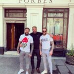 Aaron Chalmers Instagram – Trip upto @forbes.tailoring with the family to get suited and booted for races at the weekend 🐎