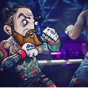 Aaron Chalmers Instagram - 😂🤑 thanks @angry_bunny_creations 💪🏽
