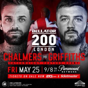 Aaron Chalmers Instagram - It’s true I’ve I’m fighting on @bellatormma main card May 25th.. Such a massive card!!! Tickets from aaronchalmers.co.uk or click the link in my bio... absolutely insane!!!!